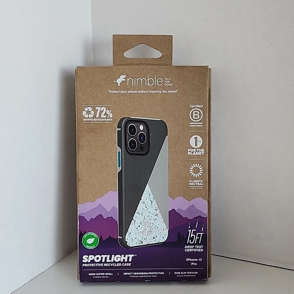 New iPhone 13 ProNimble Spotlight Series Case for Gray / Charcoal